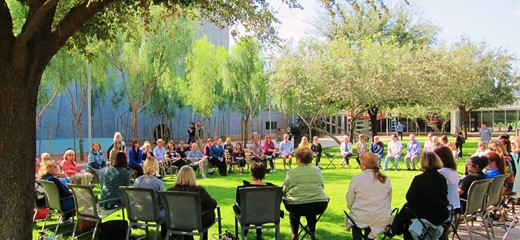 Mindfulness Session Outside