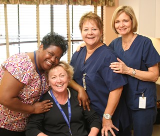 Hospice of the Valley staff enjoy work 