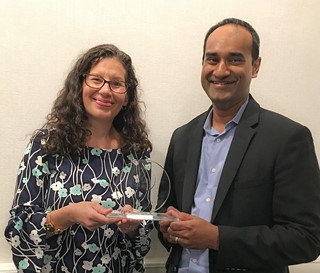 Rachel Behrendt and Dr. Gobi Paramanandam