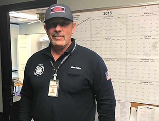 Photo of retired Phoenix fire captain Dan Daley