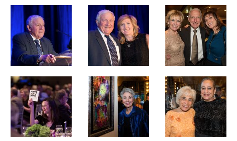 A collection of images from the Aaha! event