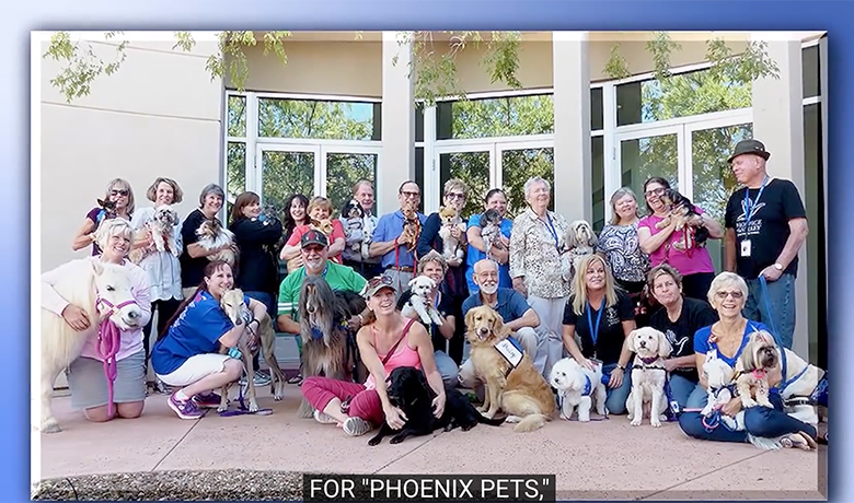 Hospice of the Valley's Pet Therapist team