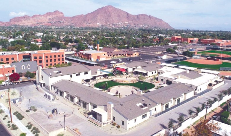  Dementia Care and Education Campus aerial view