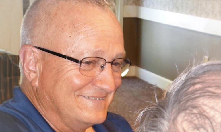 Close-up of James McGarrahan smiling