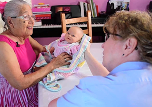 Quiet Moments with patient and nurse