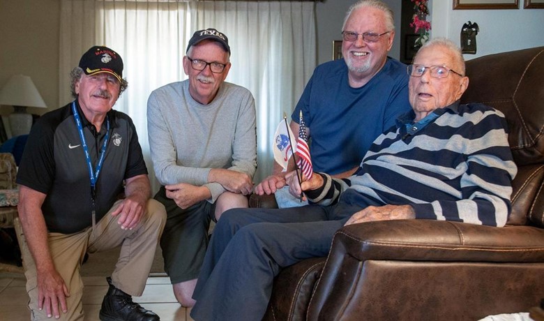 Rodney Dehmer, Tom Dorr, Jim Dorr, and Chester Dorr