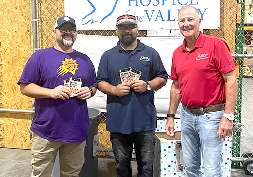 Lanmore Services BBQ employees