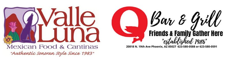 Valle Luna and Q Bar & Grill logo