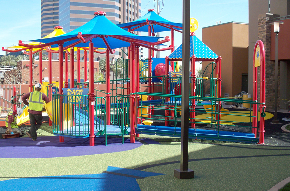 Ryan House Outside Children Yard