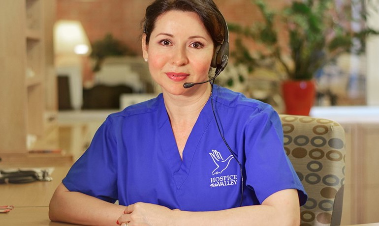 Employee Connie Phillips answering our After Hours phone line