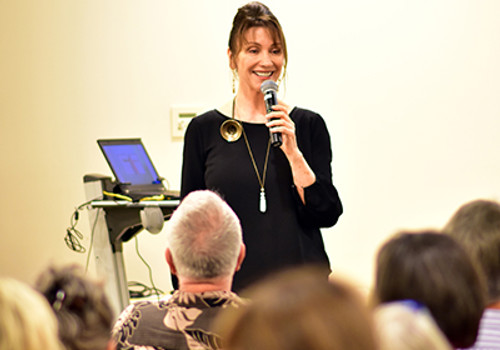 Maribeth Gallagher, DNP presenting to the community