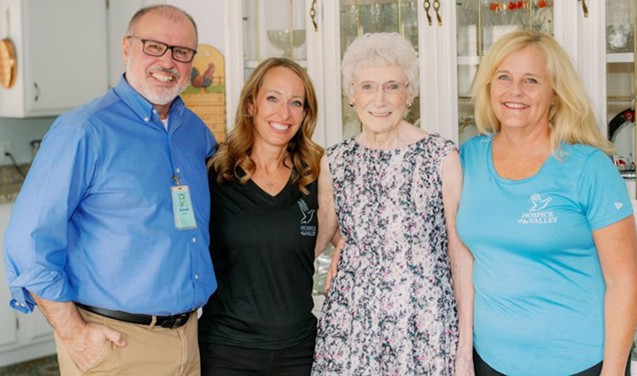 Avinell MacDonald says her hospice care team are her biggest fans.