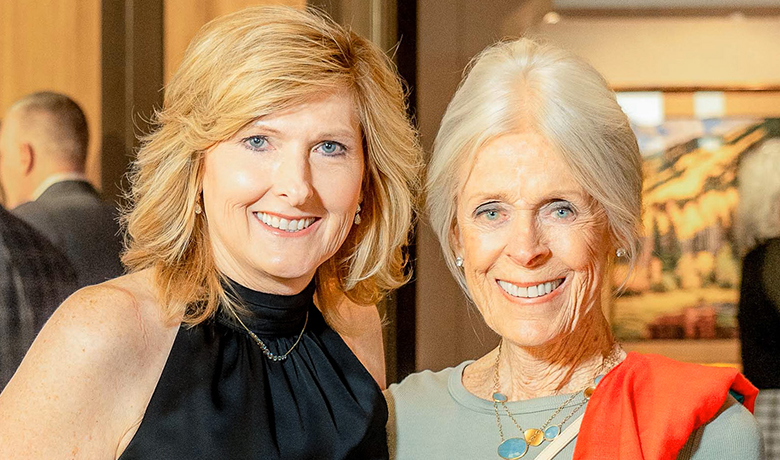 Debbie Shumway and Susan Levine