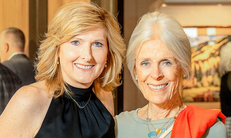 Debbie Shumway and Susan Levine