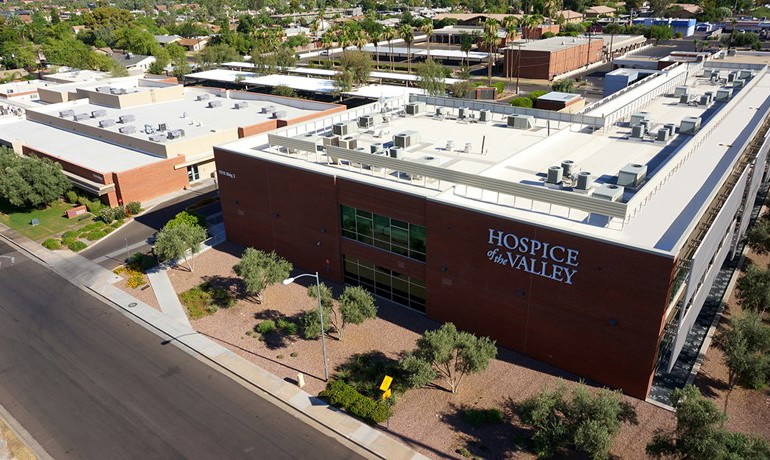 Hospice of the Valley clinical building in Phoenix, Arizona