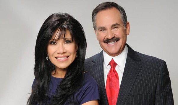 Lin Sue Flood and Mark Curtis 12 News